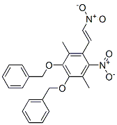 97073-51-3,4,5-BIS-BENZYLOXY-3,6-DIMETHYL-2,BEITA-DINITROSTYRENE