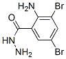 97096-13-4,2-AMINO-3,5-DIBROMOBENZENE-1-CARBOHYDRAZIDE