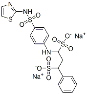 97158-27-5,disodium 1-phenyl-3-[[4-[(thiazol-2-ylamino)sulphonyl]phenyl]amino]propane-1,3-disulphonate