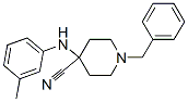 972-18-9,1-benzyl-4-(m-toluidino)piperidine-4-carbonitrile