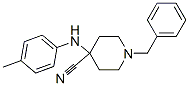 972-19-0,1-benzyl-4-(p-toluidino)piperidine-4-carbonitrile