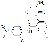 97261-80-8,2'5-DICHLORO-4'-NITRO-SALICYLANILIDE CARBONYL-2-AMINOETHANOL