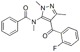 97358-58-2,N-[4-(2-fluorobenzoyl)-1,3-dimethyl-1H-pyrazol-5-yl]-N-methylbenzamide