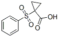 97383-41-0,1-(phenylsulfonyl)cyclopropanecarboxylic acid