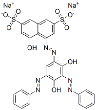 97404-05-2,disodium 4-[[2,4-dihydroxy-3,5-bis(phenylazo)phenyl]azo]-5-hydroxynaphthalene-2,7-disulphonate