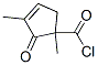 97424-77-6,3-Cyclopentene-1-carbonyl chloride, 1,3-dimethyl-2-oxo- (9CI)
