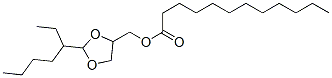 97552-69-7,[2-(1-ethylpentyl)-1,3-dioxolan-4-yl]methyl laurate