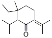 97692-43-8,3-ethyl-2-(isopropyl)-6-(isopropylidene)-3-methylcyclohexan-1-one