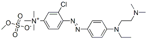 97862-00-5,3-chloro-4-[[4-[[2-(dimethylamino)ethyl]ethylamino]phenyl]azo]-N,N,N-trimethylanilinium methyl sulphate
