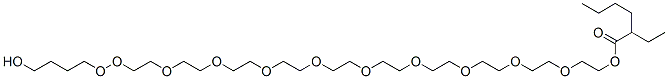 97862-57-2,Hexanoic acid, 2-ethyl-, 35-hydroxy-3,6,9,12,15,18,21,24,27,30,31-undecaoxapentatriacont-1-yl ester