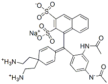 97889-87-7,hydrogen [4-[4-(diethylamino)-alpha-(disulphonato-1-naphthyl)benzylidene]cyclohexa-2,5-dien-1-ylidene]diethylammonium, sodium salt
