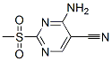 98198-13-1,4-AMINO-2-METHANESULFONYL-PYRIMIDINE-5-CARBONITRILE