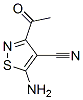 98259-39-3,4-Isothiazolecarbonitrile, 3-acetyl-5-amino- (9CI)