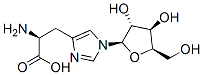 98379-91-0,(2S)-2-amino-3-[1-[(2R,3R,4R,5R)-3,4-dihydroxy-5-(hydroxymethyl)oxolan-2-yl]imidazol-4-yl]propanoic acid