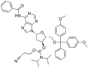 98796-53-3,5'-O-(4,4'-Dimethoxytrityl)-N6-benzoyl-2'-deoxyadenosine-3'-(2-cyanoethyl-N,N-diisopropyl)phosphoramidite