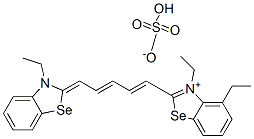 988-93-2,ethyl 3-ethyl-2-[5-(3-ethyl-3H-benzoselenazol-2-ylidene)penta-1,3-dienyl]benzoselenazolium sulphate