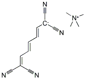 98826-84-7,1,3,5-HEPTATRIENE-1,1,7,7-TETRACARBONITRILE, ION(1-), N,N,N-TRIMETHYLMETHANAMINIUM