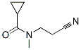 98902-16-0,Cyclopropanecarboxamide, N-(2-cyanoethyl)-N-methyl- (9CI)