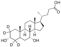 99102-69-9,CHENODEOXYCHOLIC-2,2,4,4-D4 ACID