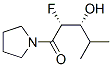 99343-24-5,Pyrrolidine, 1-(2-fluoro-3-hydroxy-4-methyl-1-oxopentyl)-, (R*,R*)- (9CI)