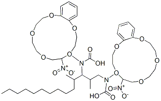 99348-39-7,2-DODECYL-2-METHYL-1,3-PROPANEDIYL BIS[N-[5'-NITRO(BENZO-15-CROWN-5)-4'-YL]CARBAMATE]