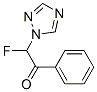 99428-01-0,Ethanone, 2-fluoro-1-phenyl-2-(1H-1,2,4-triazol-1-yl)- (9CI)