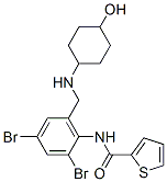 99453-84-6,N-[2,4-dibromo-6-[[(4-hydroxycyclohexyl)amino]methyl]phenyl]thiophene-2-carboxamide