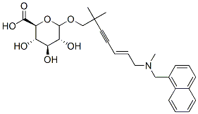 99473-12-8,(E)-2,2-Dimethyl-7-[methyl(1-naphthalenylmethyl)amino]-5-hepten-3-ynyl  -D-Glucopyranosiduronic Acid