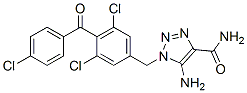 99519-84-3,5-Amino-1-(3,5-dichloro-4-(4-chlorobenzoyl)benzyl)-1H-1,2,3-triazole-4-carboxamide