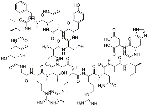 99534-03-9,H-THR-THR-TYR-ALA-ASP-PHE-ILE-ALA-SER-GLY-ARG-THR-GLY-ARG-ARG-ASN-ALA-ILE-HIS-ASP-OH