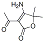 99564-02-0,2(5H)-Furanone, 3-acetyl-4-amino-5,5-dimethyl- (9CI)
