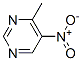 99593-51-8,Pyrimidine, 4-methyl-5-nitro- (9CI)