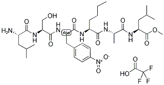 99764-63-3,H-LEU-SER-P-NITRO-PHE-NLE-ALA-LEU-OME TFA
