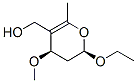 99789-28-3,2H-Pyran-5-methanol,2-ethoxy-3,4-dihydro-4-methoxy-6-methyl-,cis-(9CI)