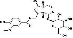 10-O-Vanilloylaucubin