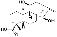 11,15-Dihydroxy-16-kauren-19-oic acid