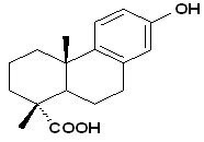 13-Hydroxy-8,11,13-podocarpatrien-18-oic acid