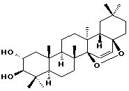 14,17-Epidioxy-28-nor-15-taraxerene-2,3-diol