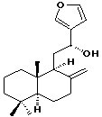 15,16-Epoxy-12R-hydroxylabda-8(17),13(16),14-triene