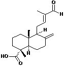15-Nor-14-oxolabda-8(17),12-dien-18-oic acid