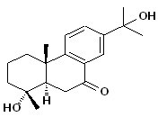 18-Nor-4,15-dihydroxyabieta-8,11,13-trien-7-one
