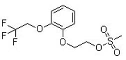 2-[2-(2,2,2-Trifluoroethoxy)phenoxy]ethyl methanesulfonate