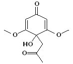 2,6-Dimethoxy-1-acetonylquinol