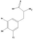 2-Amino-3-(3-bromo-5-chloro-4-hydroxyphenyl)propanoic acid