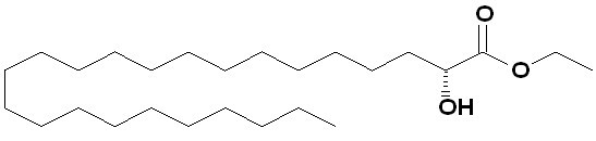 2-Hydroxytetracosanoic acid ethyl ester
