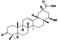 22-Hydroxy-3-oxoolean-12-en-29-oic acid
