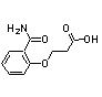 3-(2-Carbamoylphenoxy)propionic Acid