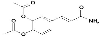 3,4-Diacetoxycinnamamide