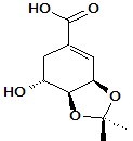 3,4-O-Isopropylidene shikimic acid
