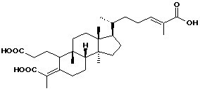 3,4-Secocucurbita-4,24-diene-3,26,29-trioic acid 